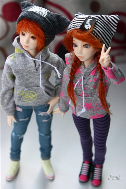 Кинко и Ринри: к путешествию готовы! Nano Haruka & Pure Neemo Azone XS white, OOAK by Tocho, outfit by Yumiko Mikoto (фото 8)