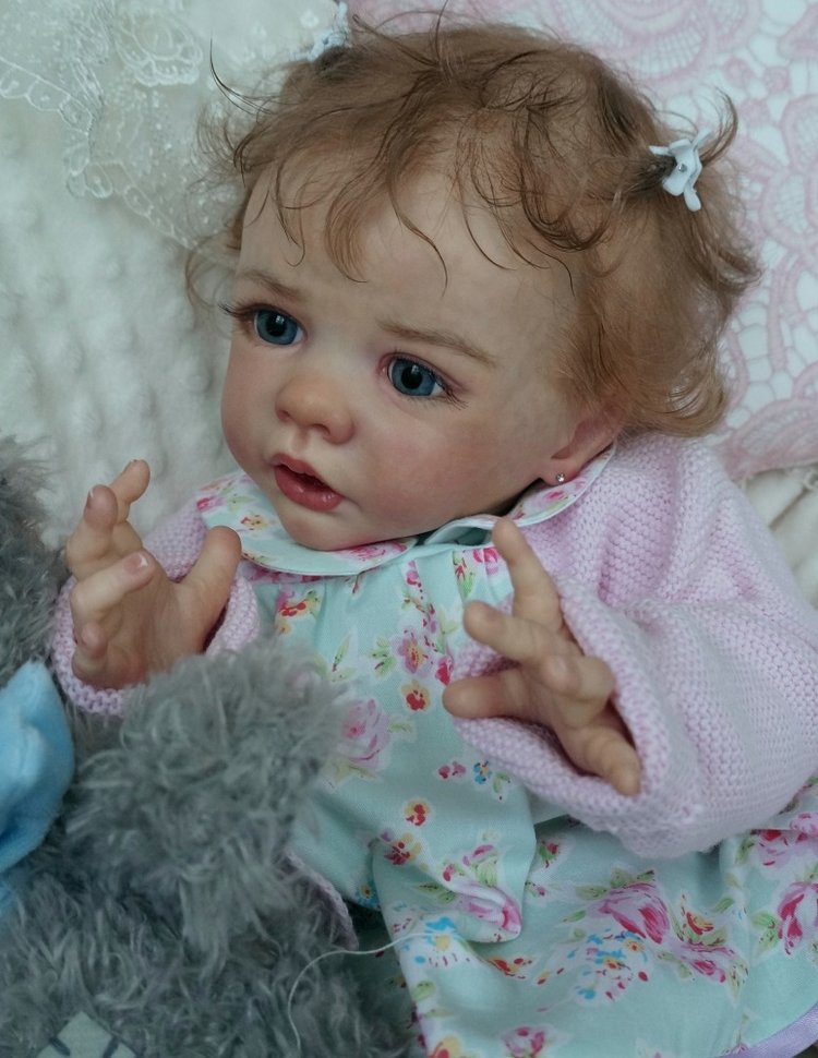Элла.Моя нежная малышка.Кукла реборн Наталии Коноваловой (фото 10)