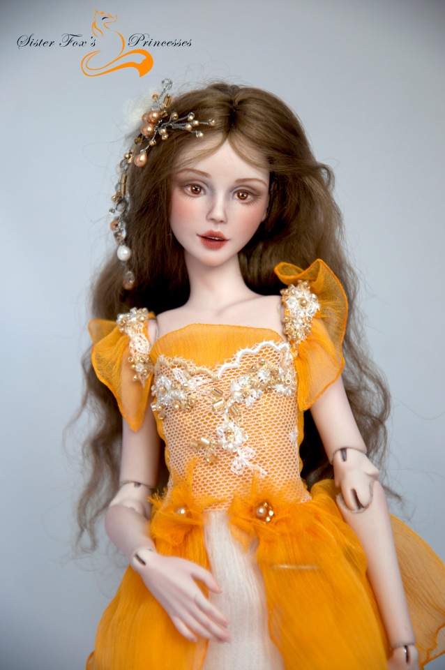 Лили. Фарфоровая шарнирная кукла от Sisterfox (фото 6)