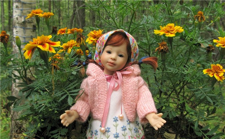 Осенний блюз — Куклы Heidi Plusczok (Хайди/Хейди Плюсчок) — фото