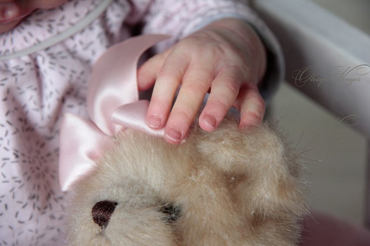 Моя Хлоя, мой любознательный Совенок, кукла реборн Олеси Венгер