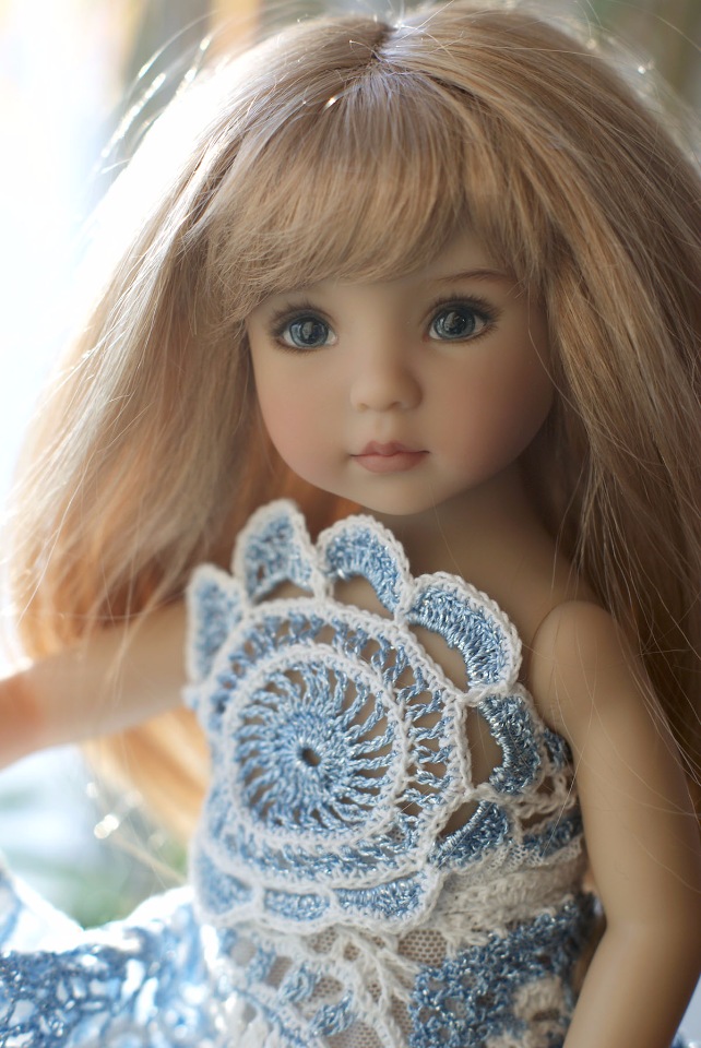 Новое изделие "Морозные узоры", связанное в технике ирландского кружева (фото 7)