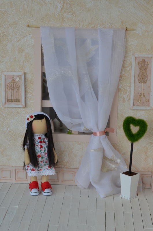 Большой румбокс с аксессуарами (фотозона 7в1) для кукол от 25 см (фото 8)