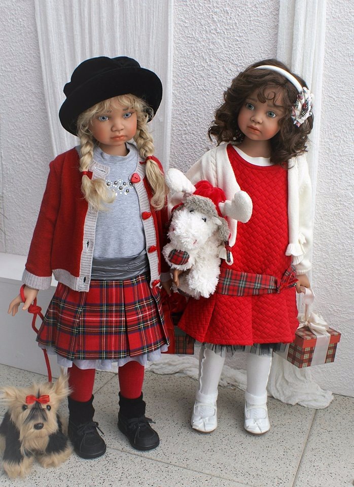 Новые коллекционные куклы от Angela Sutter