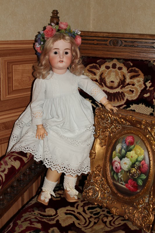 Антикварная кукла Бруно Шмидт. Само очарование