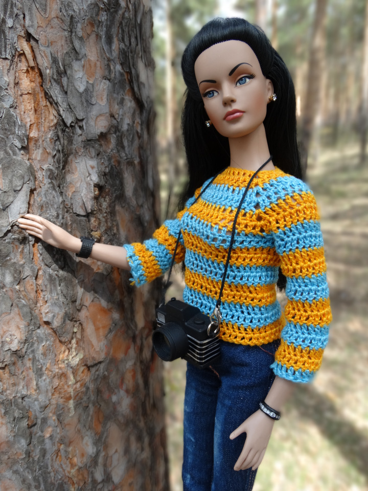 Tonner dolls. Тоннерки на природе