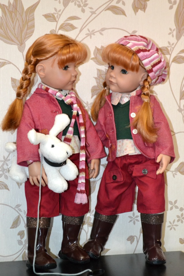 Очаровательные Сарочки-близняшки. Рыжульки 2006 года и Садовницы 2004 года