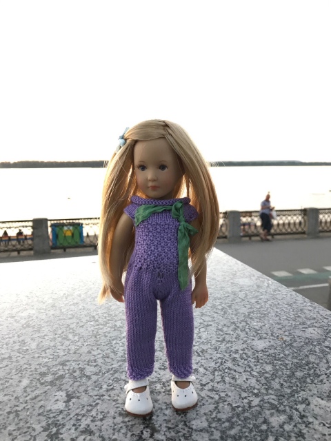 Прогулка у Волги с малышкой Лоттхен, Kidz'n Kats minis