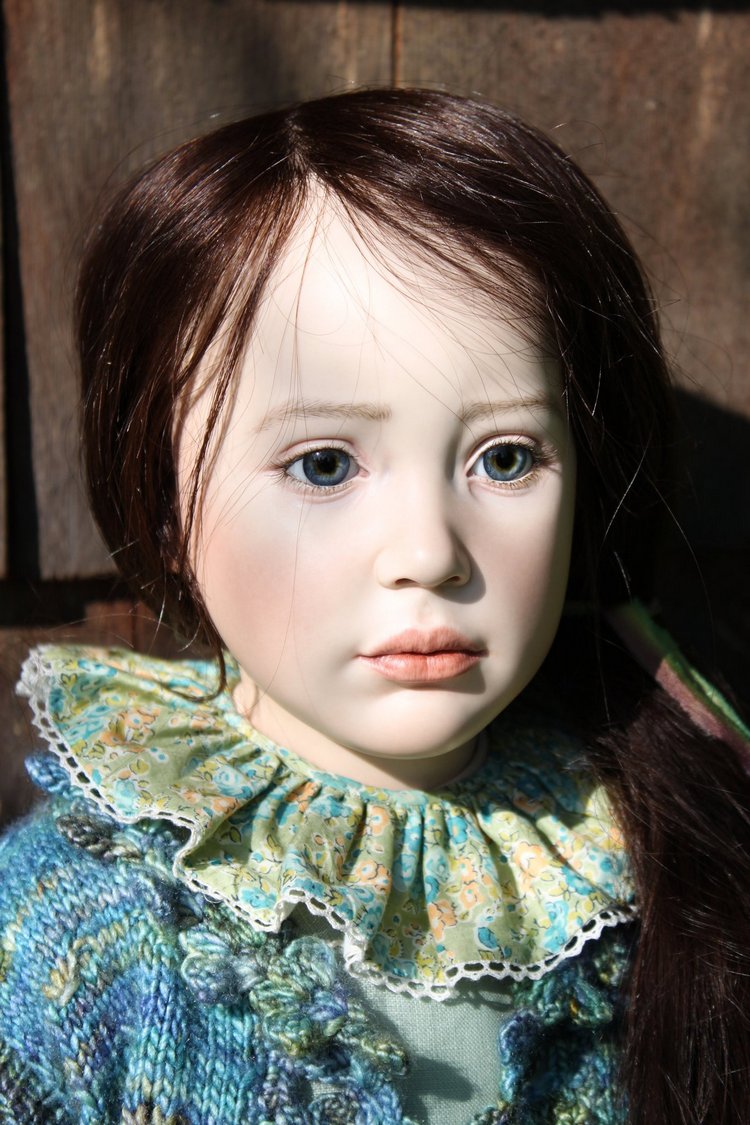 Процесс создания фарфоровых кукол - Джинн Гросс (Jeanne Gross). Часть Часть седьмая - Дети Цветов