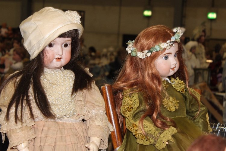 Выставка мишек, кукол и кукольной миниатюры в Голландии 2017 - часть третья (фото 7)