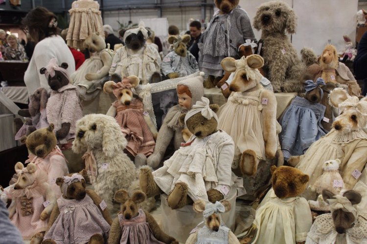 Выставка мишек, кукол и кукольной миниатюры в Голландии 2017 - часть вторая | Бэйбики Выставка мишек, кукол и кукольной миниатюры в Голландии 2017 - часть вторая