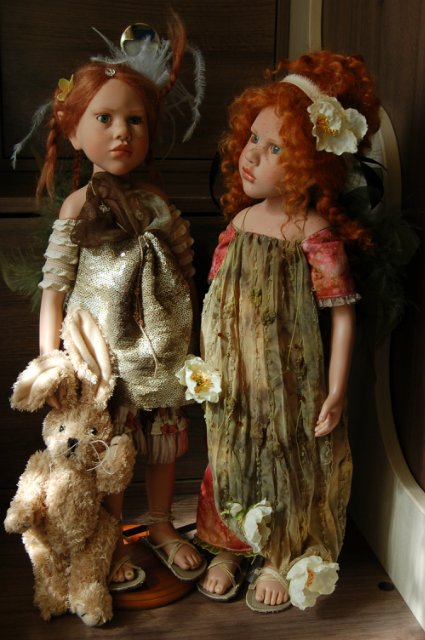 Коллекционная кукла Rosa Canina - эльф, что живёт в моём доме