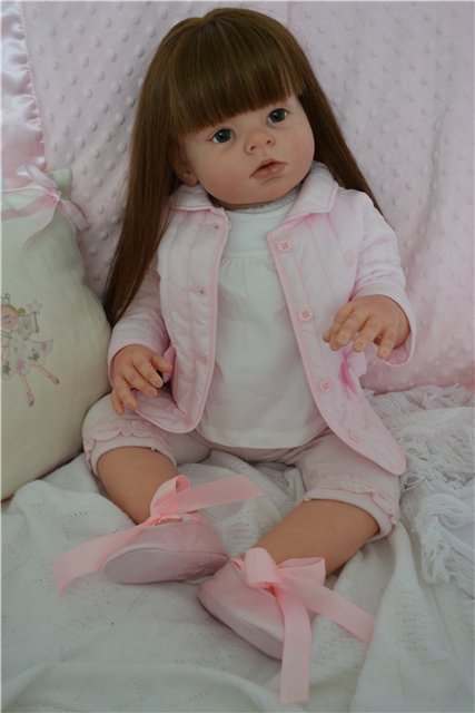 Годовалая девочка реборн Даниэлла от Ирины Свитиной (фото 4)