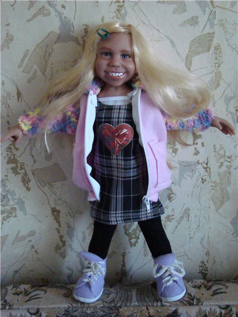 Портретные девочки. Авторские куклы Кондрашовой Ирины