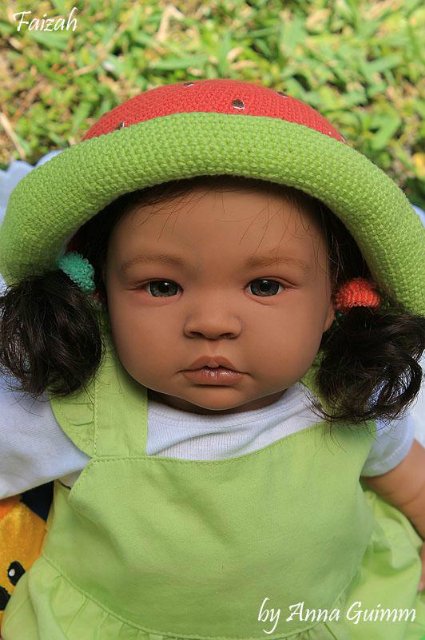 Интересная мулаточка,на основе молда шаян