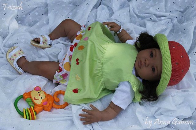 Интересная мулаточка,на основе молда шаян