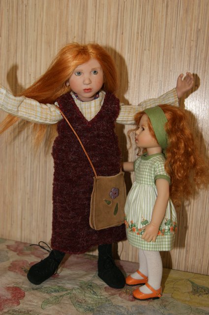 Коллекционная кукла Amelie - мое рыжее облачко