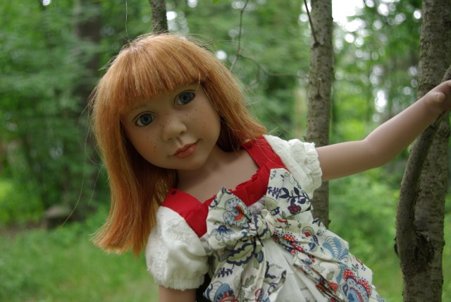 Лесная фея. Коллекционная кукла Мариелену от Zwergnase (фото 4)