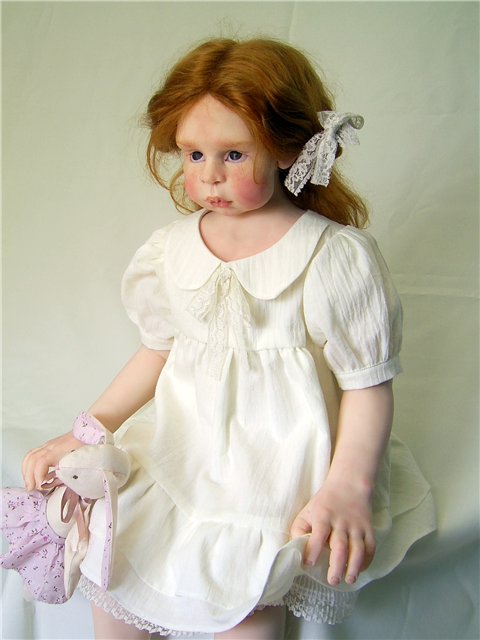 Авторские куклы Светланы Гришко. Новенькая и подруги (фото 3)