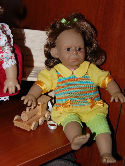 Куклы на полочке — Характерные испанские куклы: пупсы с мимикой (фото 10)