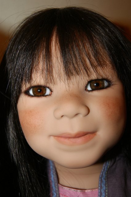 Kavita от Annette Himstedt - глаза смотрящие в душу