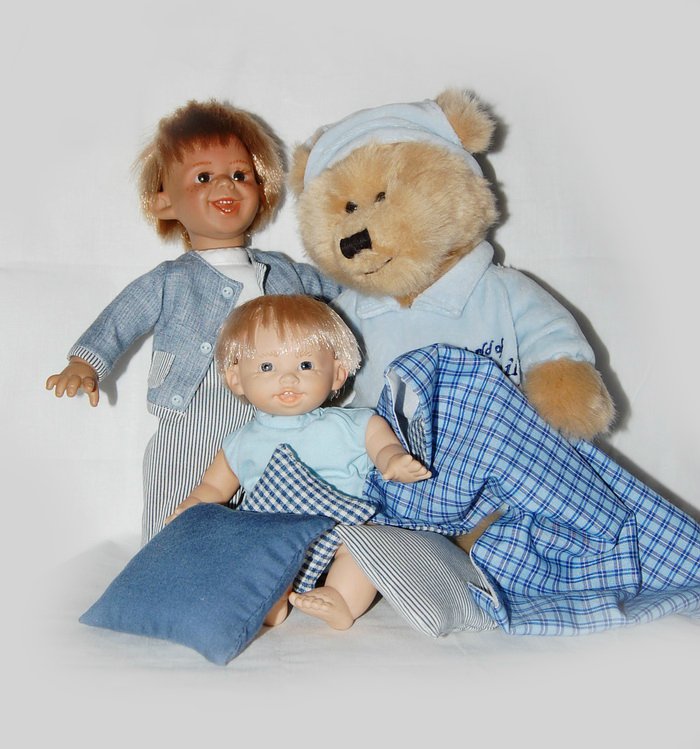 Мальчишки в пижамках :) — Домашние коллекции кукол: фото собраний