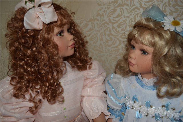 Красота по-американски. Куклы от Вирджинии Тернер - Лейла и Пола