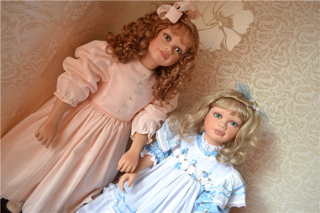 Красота по-американски. Куклы от Вирджинии Тернер - Лейла и Пола