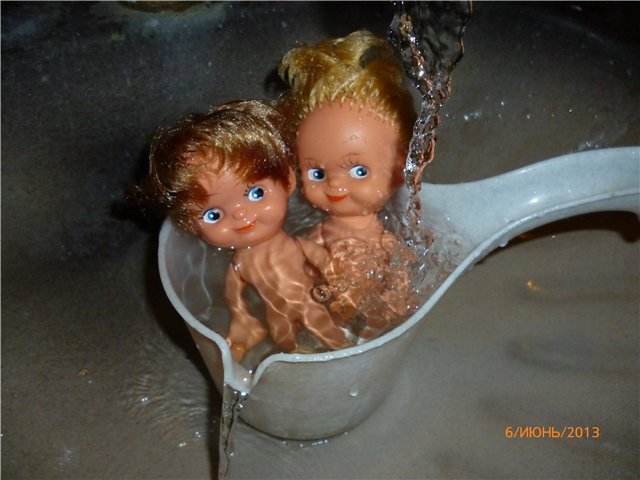 Как мои "Попрошайки" ждали гостей! - винтаж, куклы Sсhаlkau (фото 6)