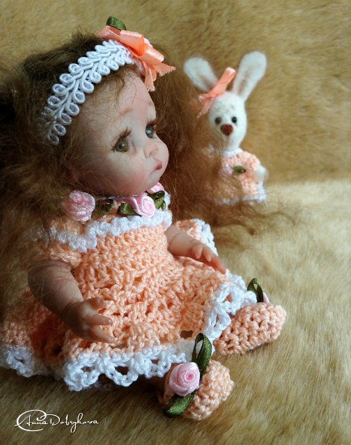 Лилюша. Авторская кукла Анны Добряковой