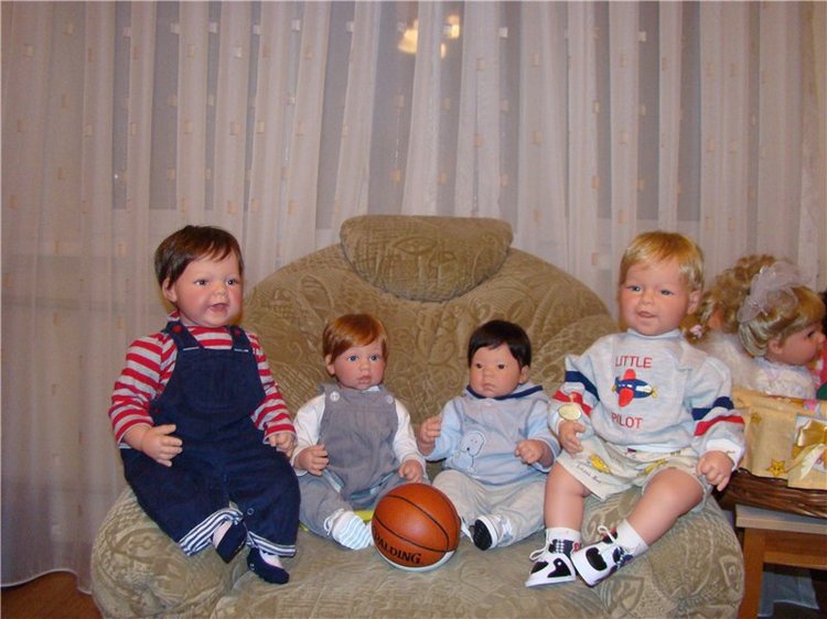 Как быстро деточки взрослеют - коллекционные куклы-мальчики от Ли Миддлтон