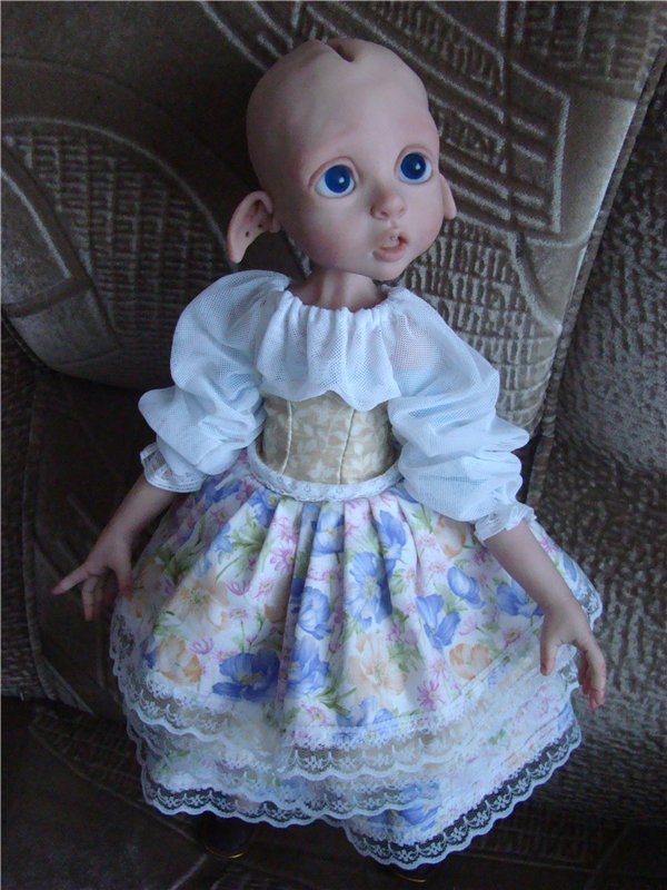 Волшебные глазки. Авторская кукла Кондрашовой Ирины (фото 9)