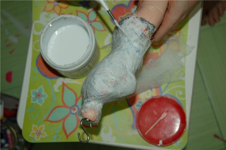 Манекен для куклы своими руками. Мастер-класс (фото 3)