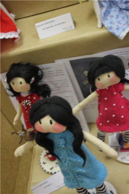 "Кукольный вернисаж". V выставка авторских кукол и медведей Тедди в Нижнем Новгороде 2014