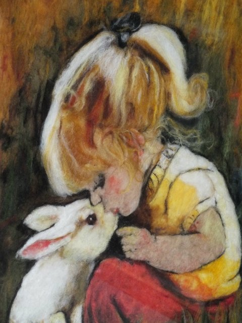 АРТ Красноярск 23-27 октября 2014. Теплые Картины из шерсти