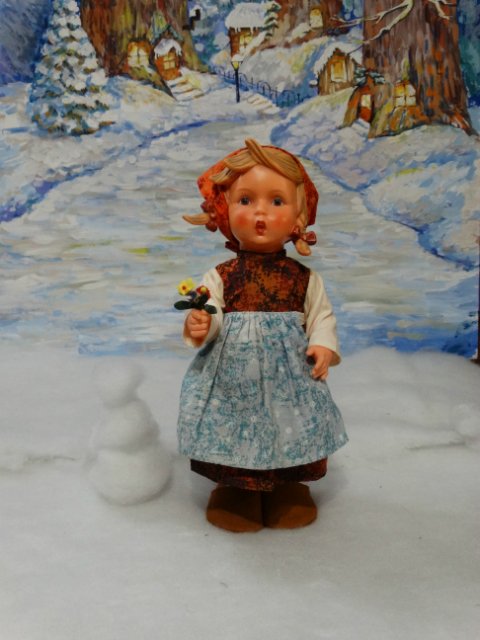 Прогулка зимним вечером. Вихтели Rosemarie Anna Muller