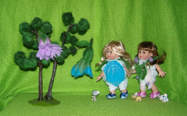 Сказка о цветочных феях — Одежда и обувь для кукол своими руками: фото (фото 2)