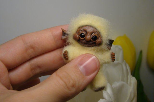 Кто-то весенний. Авторская игрушка Ольги Чернухо (фото 4)