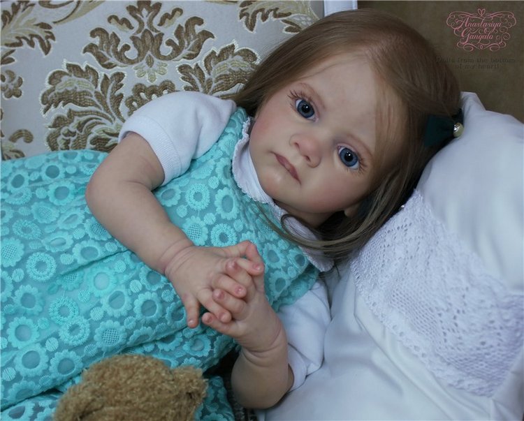 Дарина. Мой Прототип реборн Фрида от Каролы Вегерих