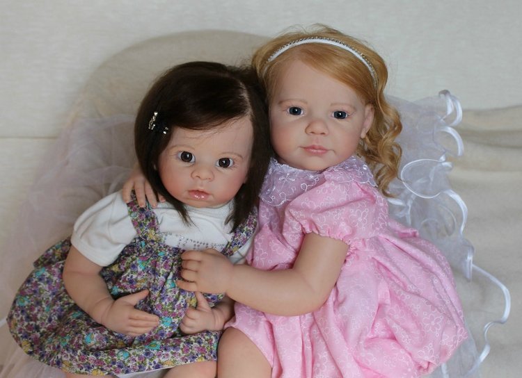 Малышки реборн Лика и Диана