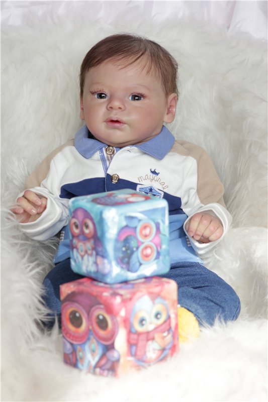 Коленька - кукла реборн Ковылиных Светланы и Эдуарда