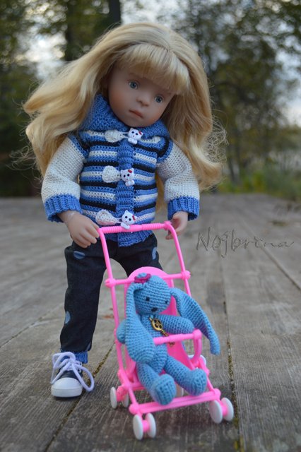 Прогулка с Жозефиной. Кукла minouche от Kathe Kruse