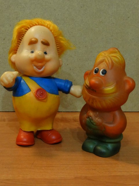 Друзья детства — Игрушки СССР и советского детства: резиновые