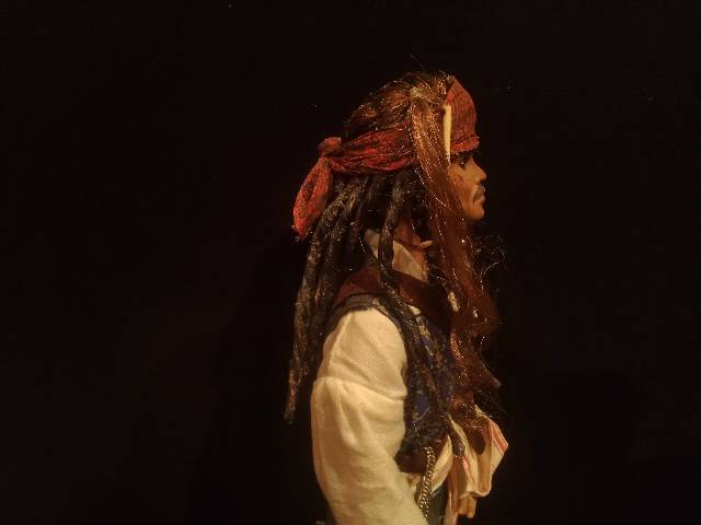 Джек Воробей ооак - портретная кукла