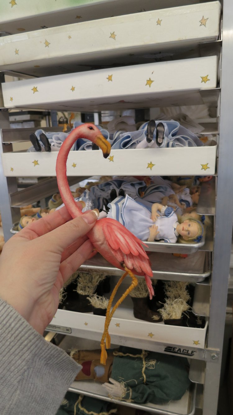 Впервые за 40 лет. День открытых дверей на кукольной фабрике R John Wright. Часть третья: Процесс производства