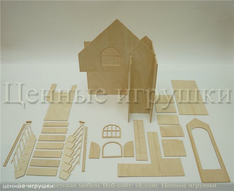 Собираем кровать-домик — Авторские игрушки из разных материалов: синельная проволока (фото 8)