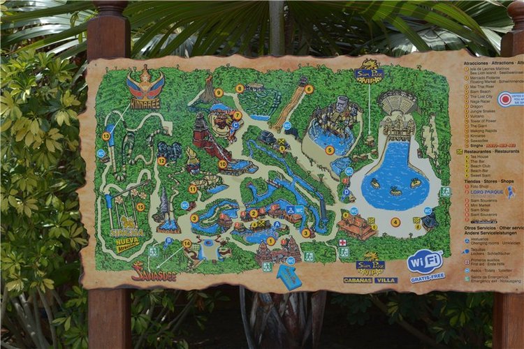 Испания. Тенерфе. Часть 3. Сиам парк