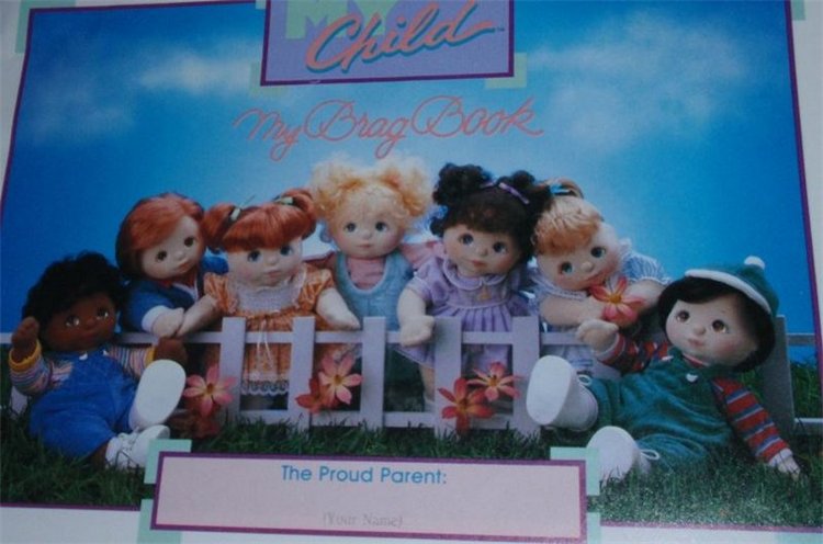 Куколки My Child от Mattel, Inc 1985-1988 года