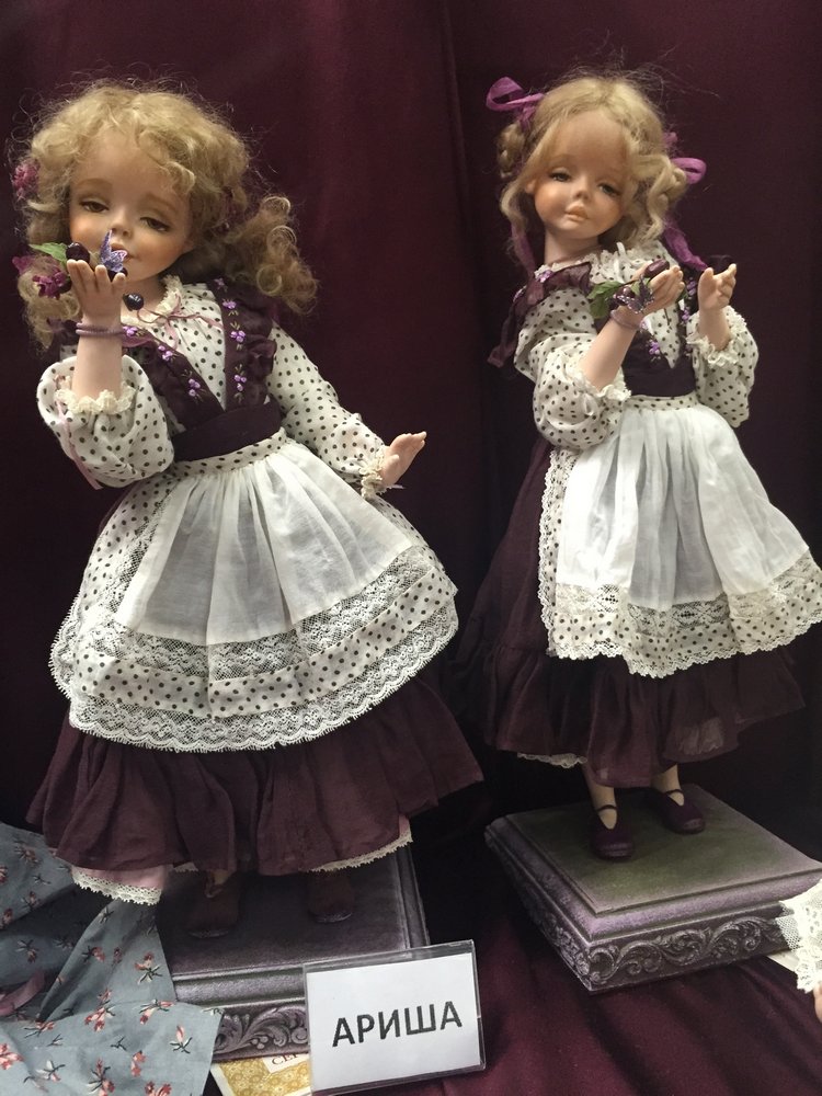 В предвкушении осенней Тишинки… Авторские куклы Маргариты Ивановой