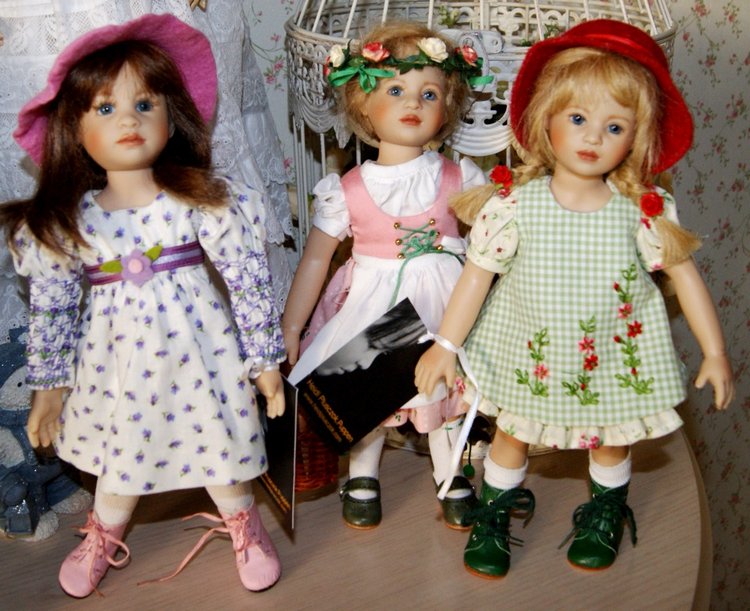 Плюшек много не бывает - маленькие принцессы от Heidi Plusczok